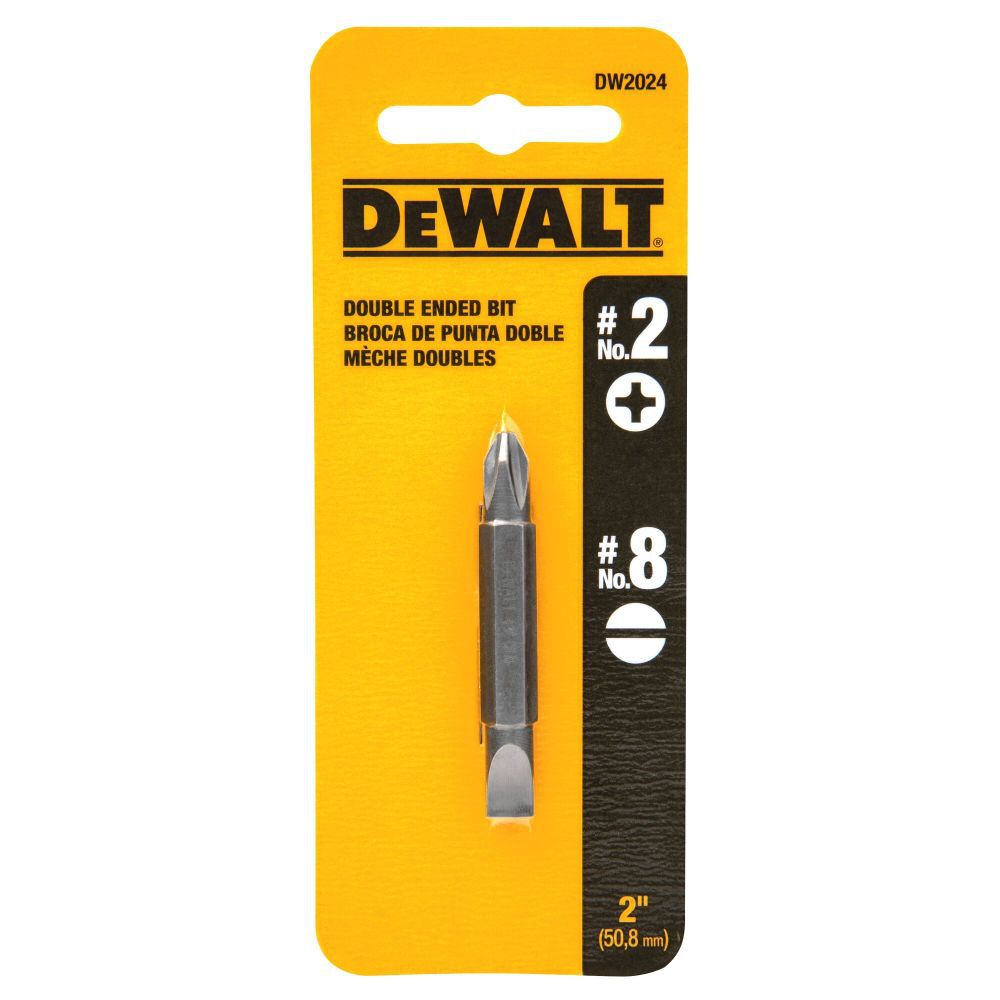 DeWalt DW2024 NO2/8 2IN DBL ENDED BITS
