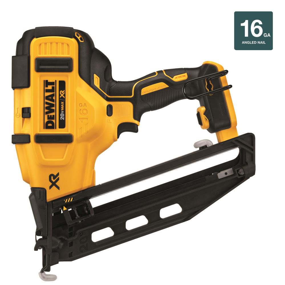 DeWalt DCN660B 20V MAX 16GA ANGLED FINISH NAILER BARE