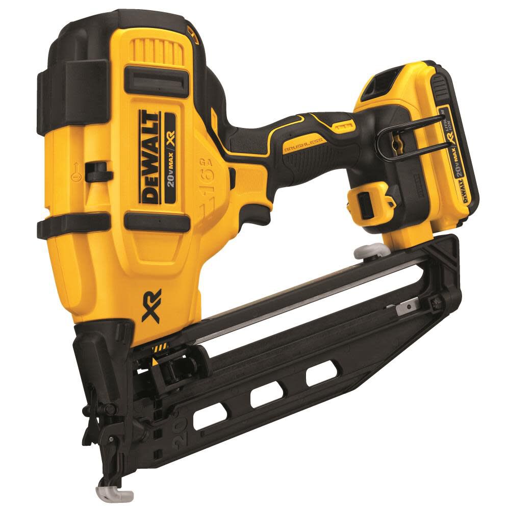 DeWalt DCN660D1 20V MAX 16GA ANGLED FINISH NAILER KIT