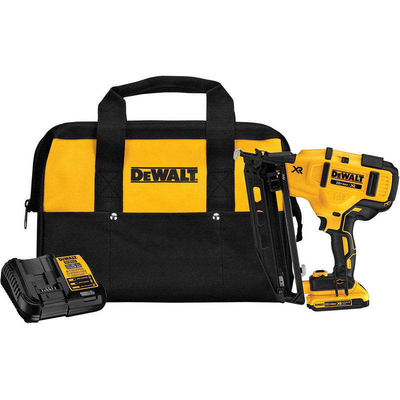 DeWalt DCN660D1 20V MAX 16GA ANGLED FINISH NAILER KIT