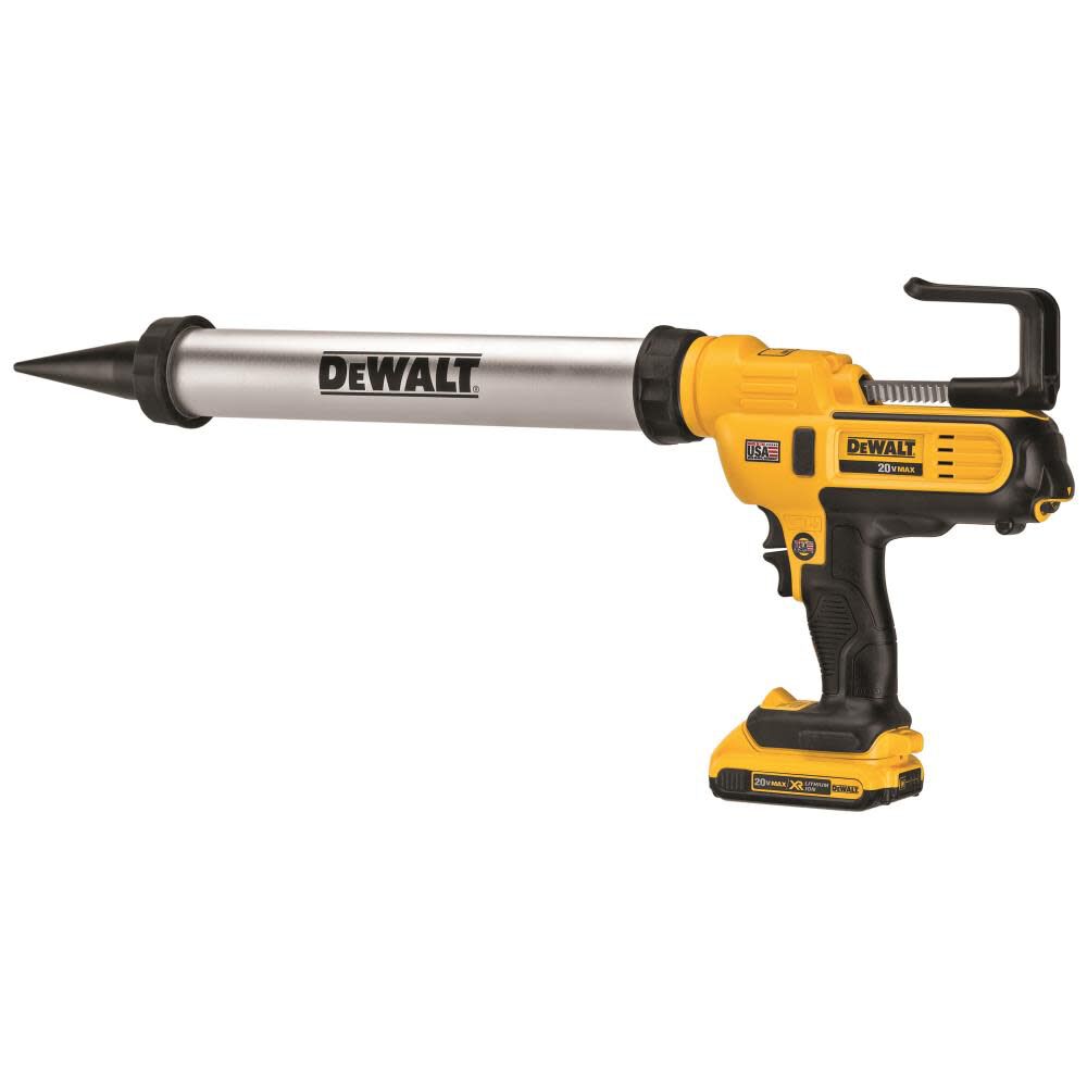 DeWalt DCE580D1 20V 600ML SAUSAGE ADHESIVE GUN KIT