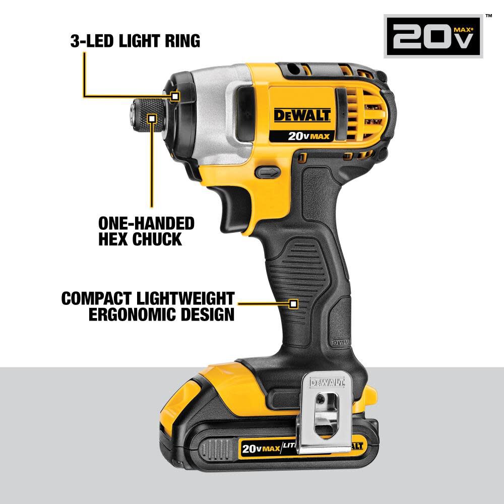 DeWalt DCK720D2 20V MAX LI-ION COMPACT 7-TOOL COMBO KIT