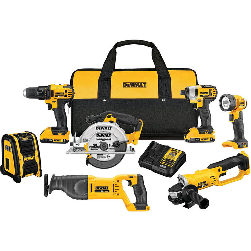 DeWalt DCK720D2 20V MAX LI-ION COMPACT 7-TOOL COMBO KIT