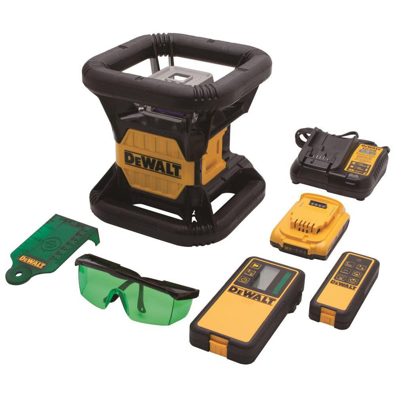 DeWalt DW079LG 20V MPP GREEN TOUGH ROTARY LASER