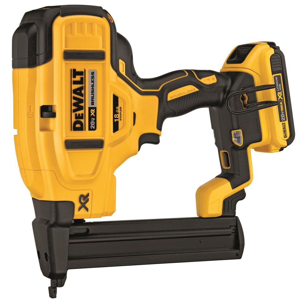 DeWalt DCN681D1 20V MAX 18GA NARROW CROWN STAPLER KIT