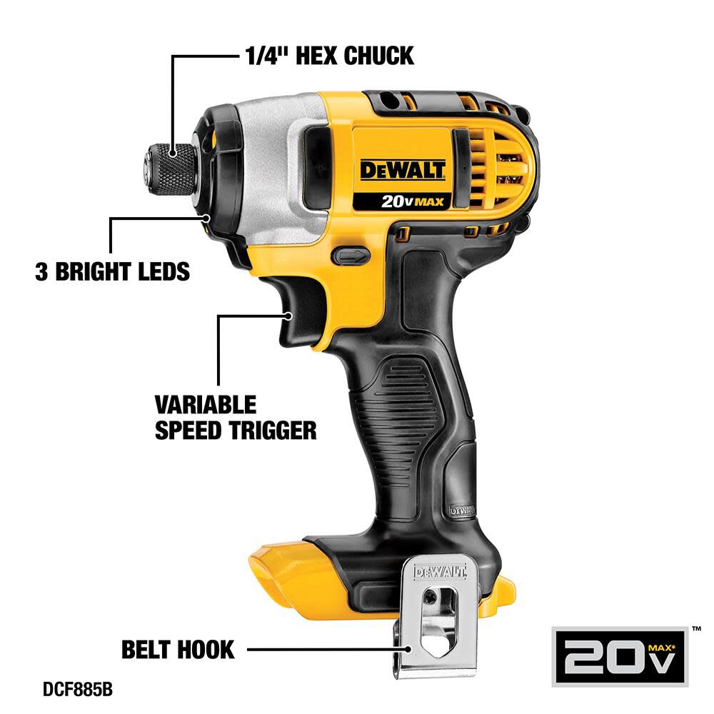DeWalt DCK551D1M1 20V 5-TOOL COMBO KIT