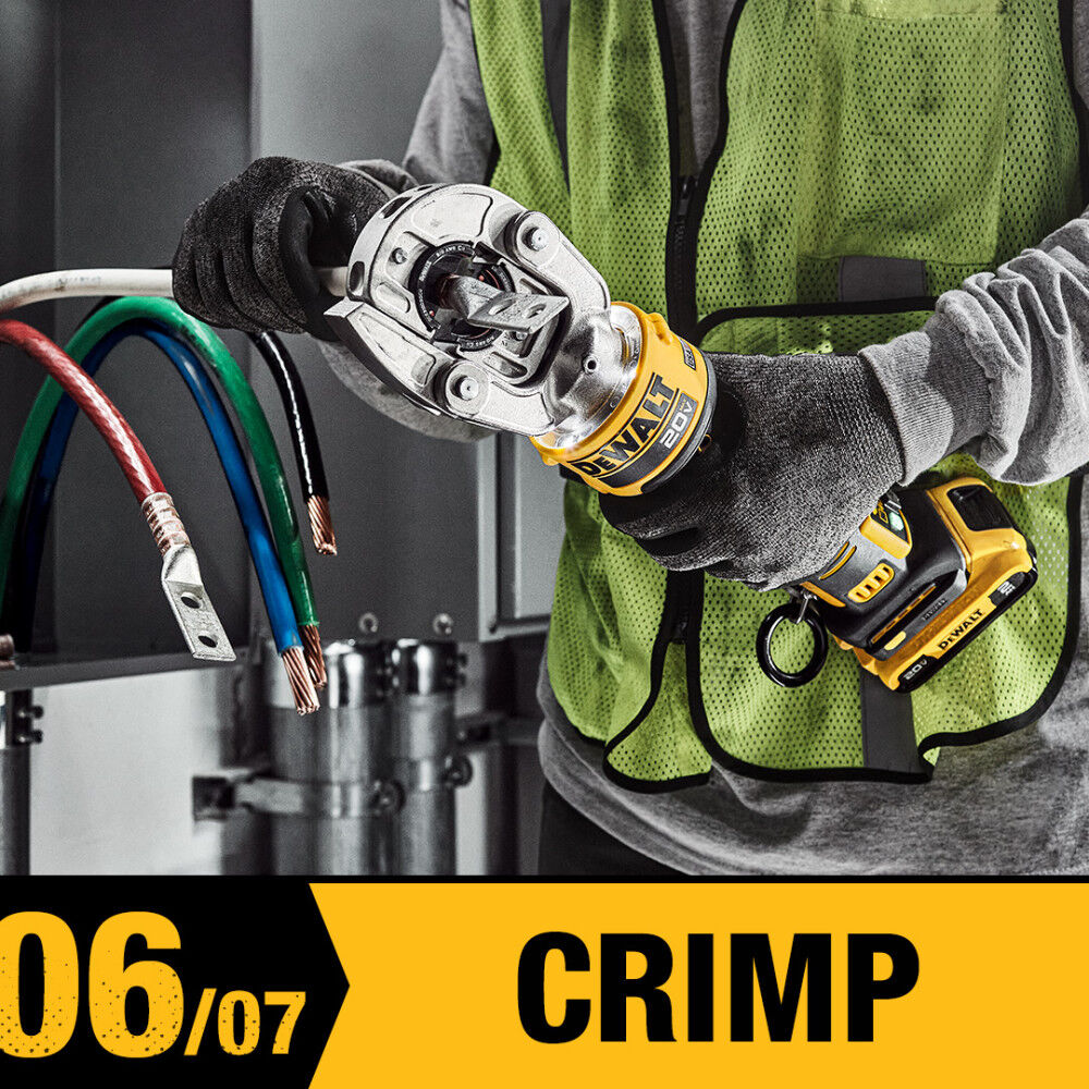 DeWalt DCE350M2 DIELESS CABLE CRIMPING TOOL KIT