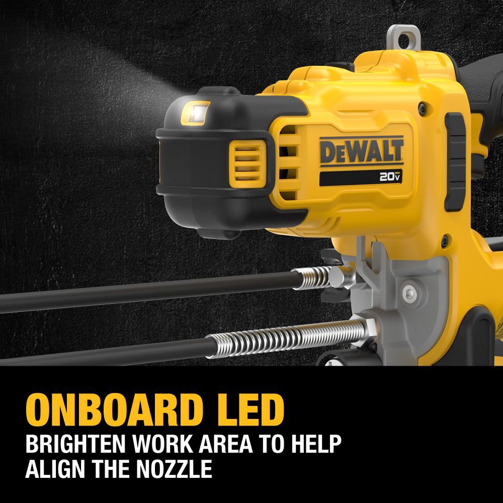 DeWalt DCGG581B 20V MAX Cordless 2-Speed Grease Gun