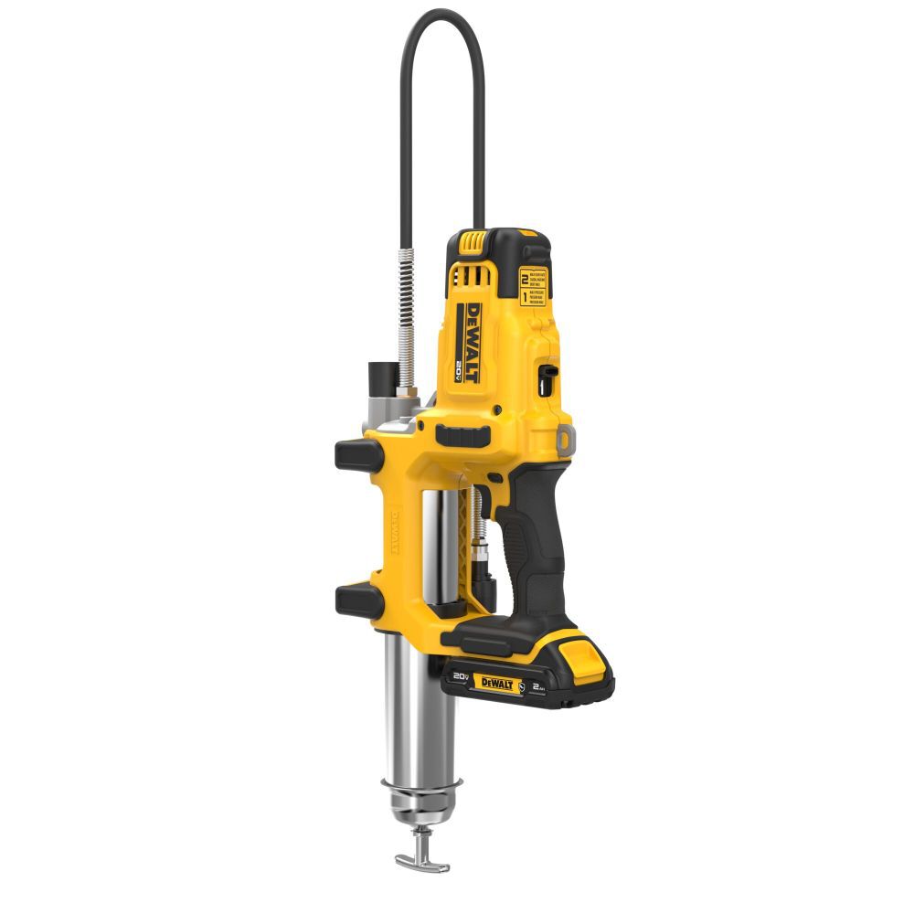 DeWalt DCGG581GD1 20V MAX Cordless 2-Speed Grease Gun Kit