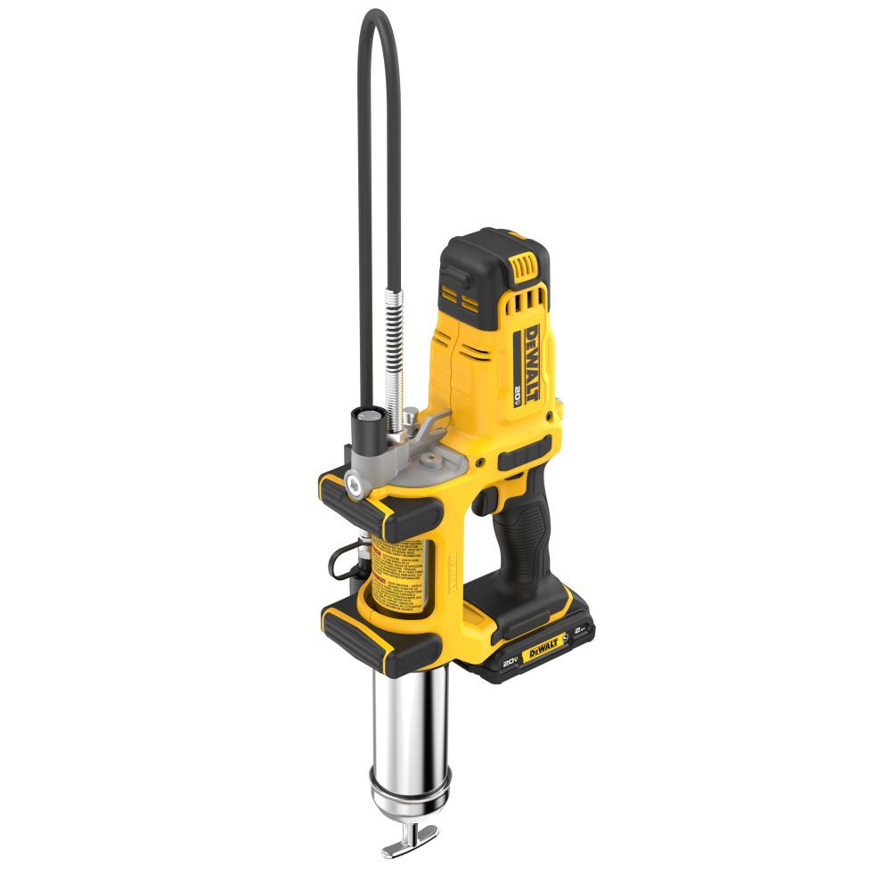 DeWalt DCGG581GD1 20V MAX Cordless 2-Speed Grease Gun Kit