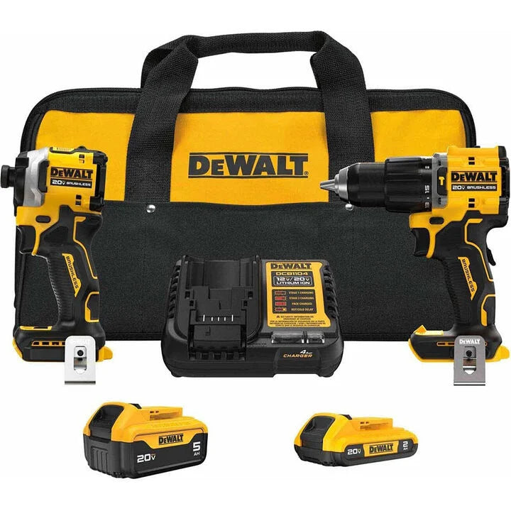 DeWalt DCK200D1P1 20V MAX 2 TOOL COMBO KIT