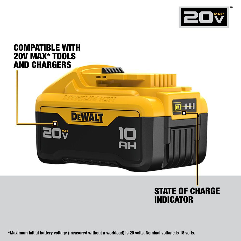 DeWalt DCB210-2 20V MAX XR 10Ah DUAL PACK