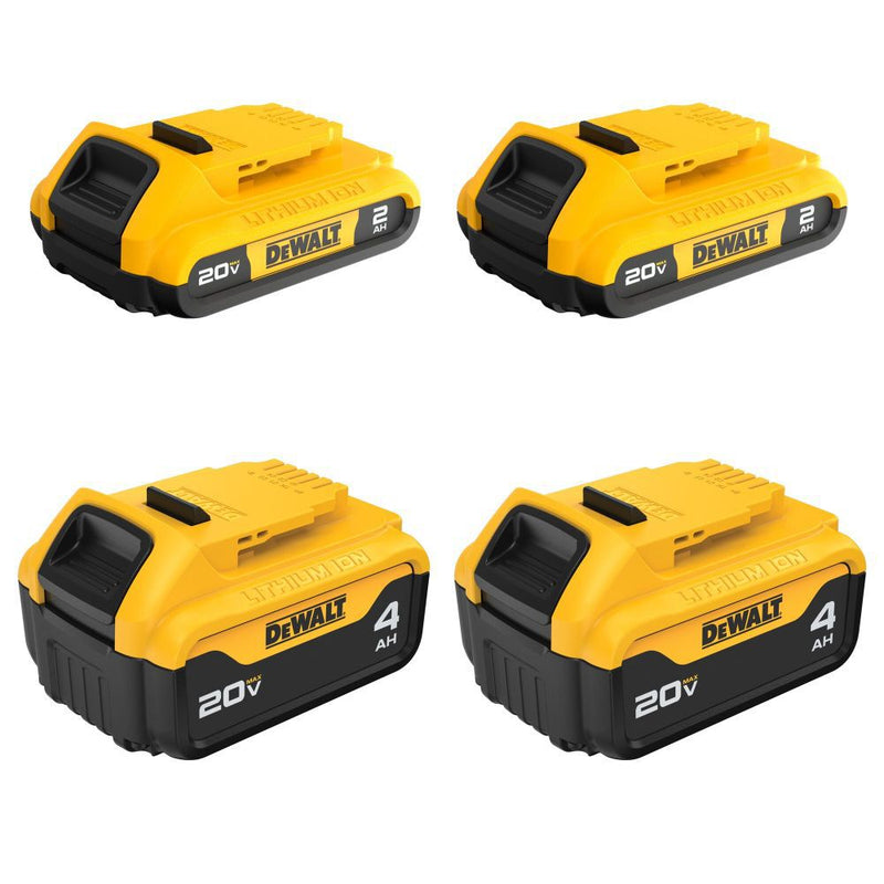 DeWalt DCB324-4 20V MAX LITHIUM ION BATTERY 4-PACK