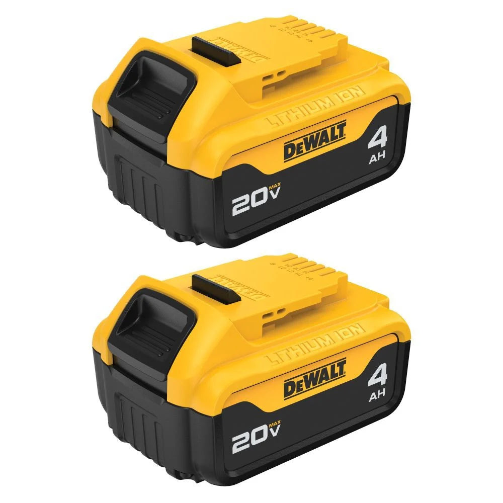 DeWalt DCB204-2 20V MAX 4.0 AH LI-ION BATTERY 2-PK