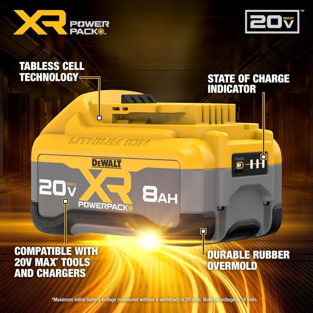 DeWalt DCB2108 20V MAX XR 8AH BATTERY