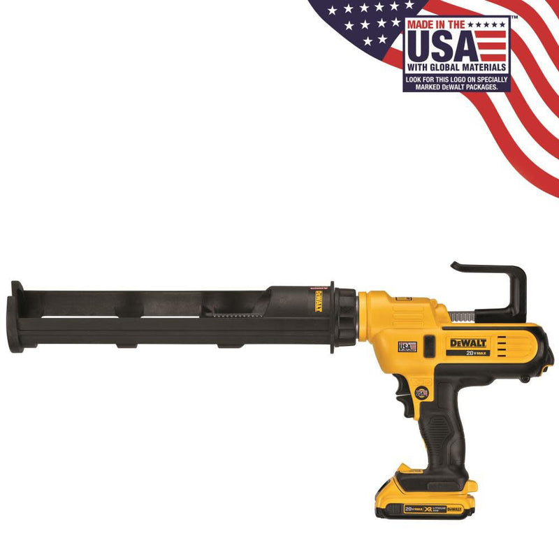 DeWalt DCE570D1 20V 600ML ADHESIVE GUN KIT