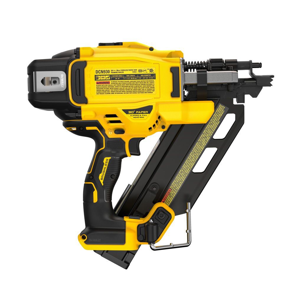 DeWalt DCN930B 20V 30DEG FRAMING NAILER BARE