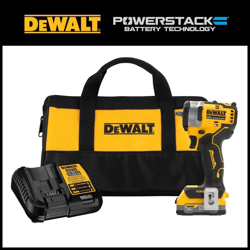 DeWalt DCF913E1 3/8IN COMPACT IMPACT WRENCH PSTACK KIT