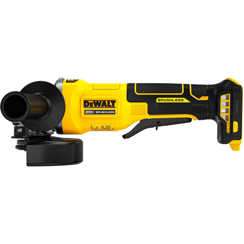 DeWalt DCG408B 20V BL 4.5in ANGLE GRINDER-PADDLE SWITCH