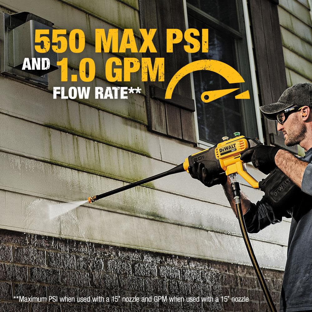 DeWalt DCPW550B DEWALT 20V POWER CLEANER BARE