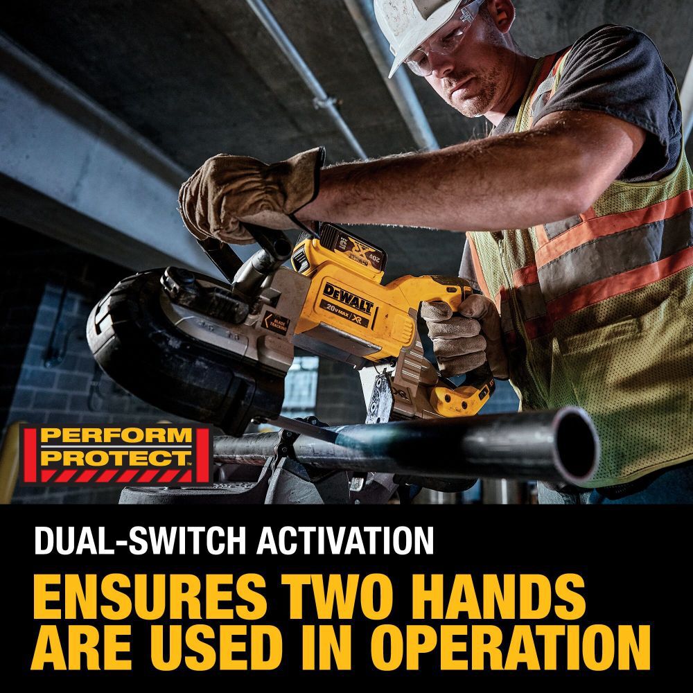 DeWalt DCS376P2 20V MAX DUAL HANDED BANDSAW KIT