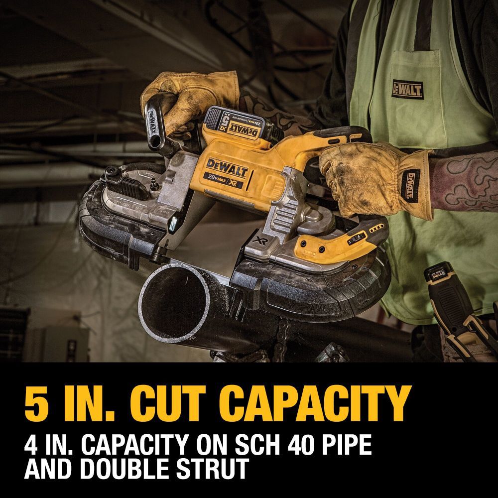 DeWalt DCS376P2 20V MAX DUAL HANDED BANDSAW KIT