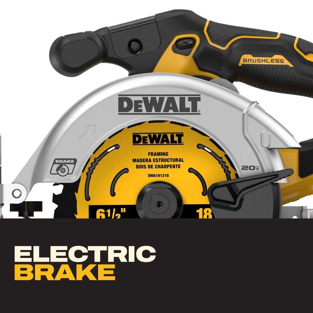 DeWalt DCS565P1 20V MAX BRUSHLESS 6-1/2IN CIRCULAR SAW