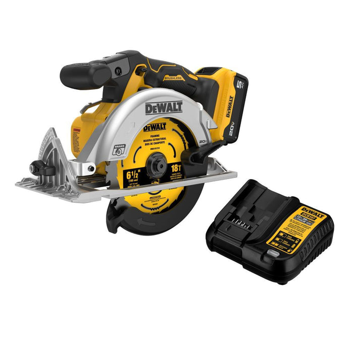 DeWalt DCS565P1 20V MAX BRUSHLESS 6-1/2IN CIRCULAR SAW