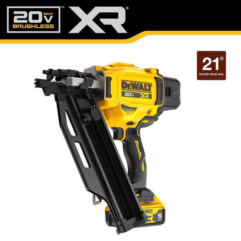 DeWalt DCN920P1 20V 21DEG FRAMING NAILER KIT
