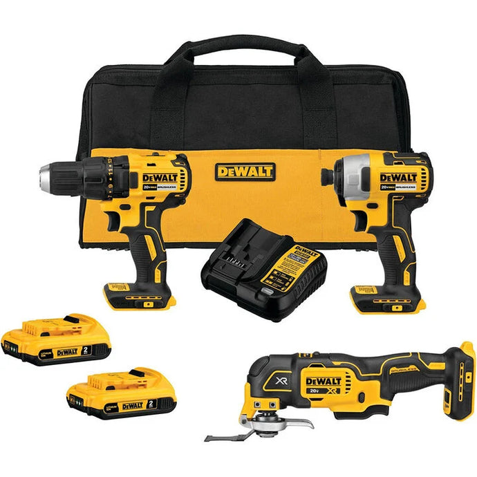 DeWalt DCK379D2 20V BL 3-TOOL KIT
