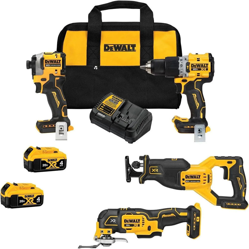 DeWalt DCK4050M2 20V MAX BRUSHLESS 4-TOOL COMBO KIT