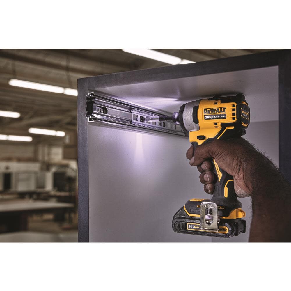DeWalt DCF809C2 20V MAX COMPACT BRLS IMPACT DRIVER KIT