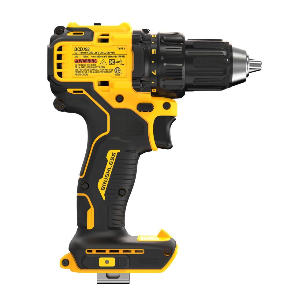 DeWalt DCD793B 20V BRUSHLESS COMPACT DRILL/DRIVER