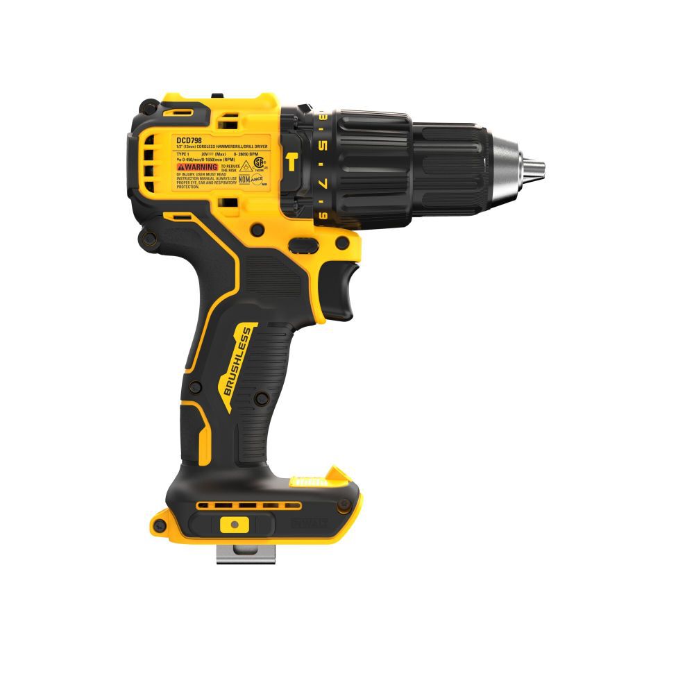 DeWalt DCD798B 20V BRUSHLESS COMPACT HD/DRIVER - BARE