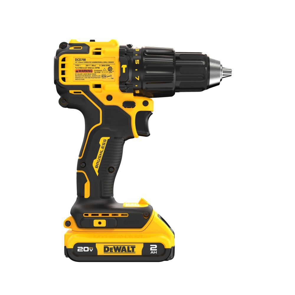 DeWalt DCD798D1 20V BRUSHLESS COMPACT HD - KIT