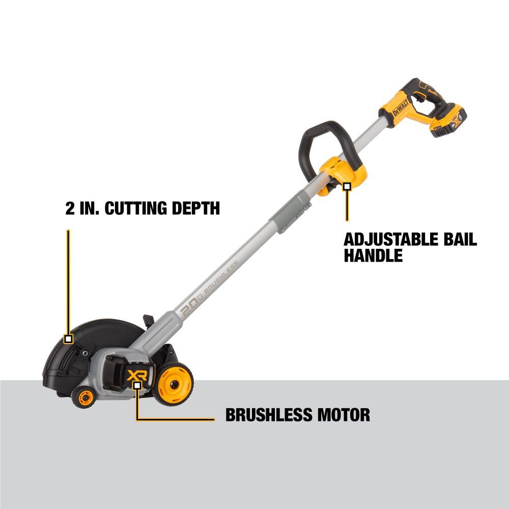 DeWalt DCED400M1 DW 20V EDGER W/ 4AH BATTERY