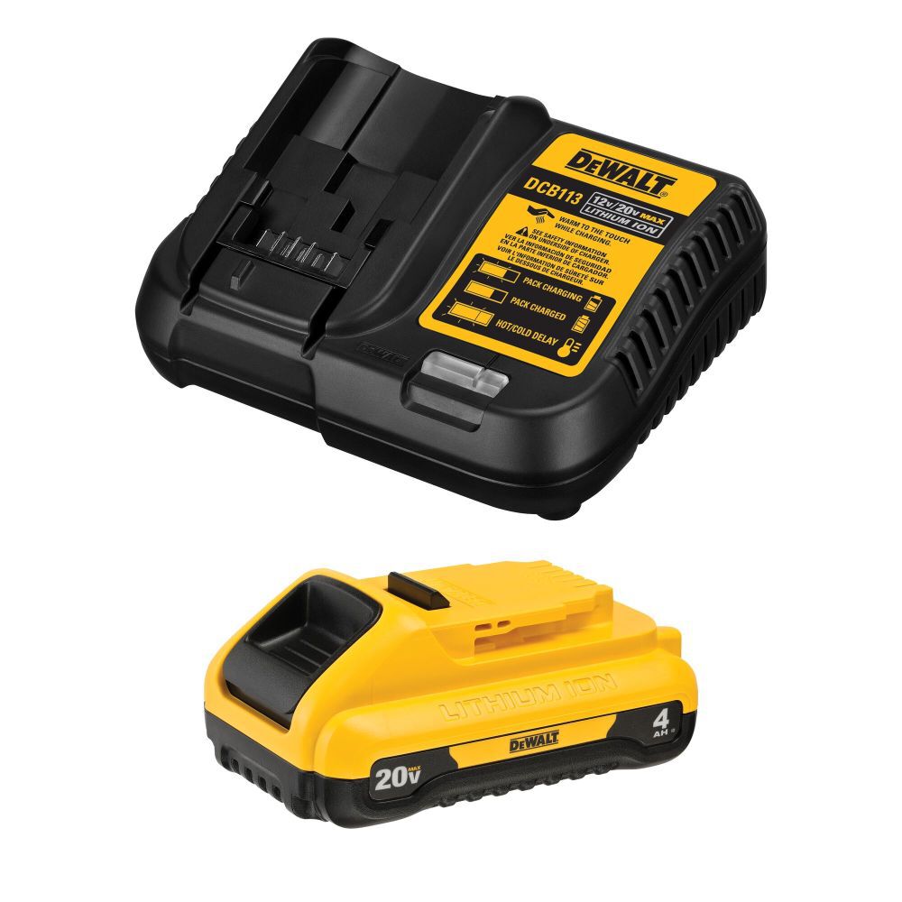 DeWalt DCB240C 20V MAX COMPACT 4AH STARTER KIT