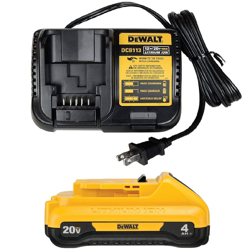 DeWalt DCB240C 20V MAX COMPACT 4AH STARTER KIT