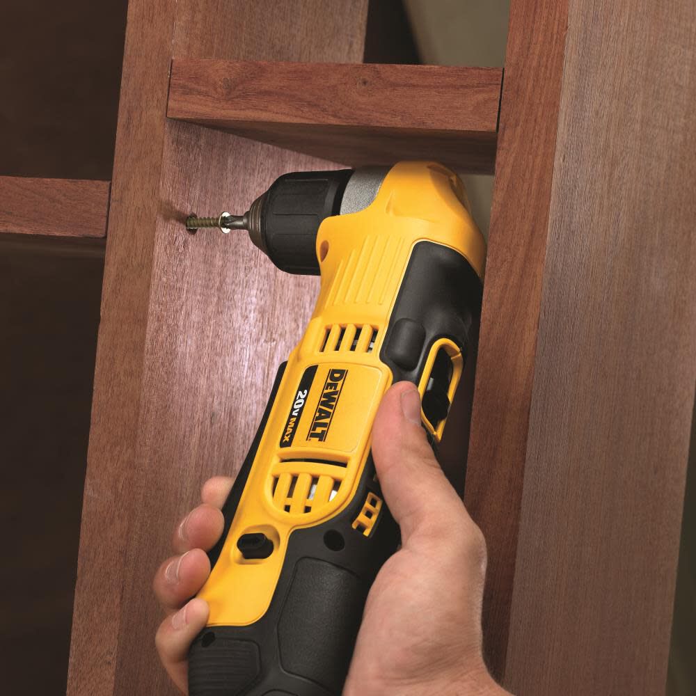 DeWalt DCD740C1 20V MAX 3/8IN RIGHT ANGLE DRILL / DRIVER