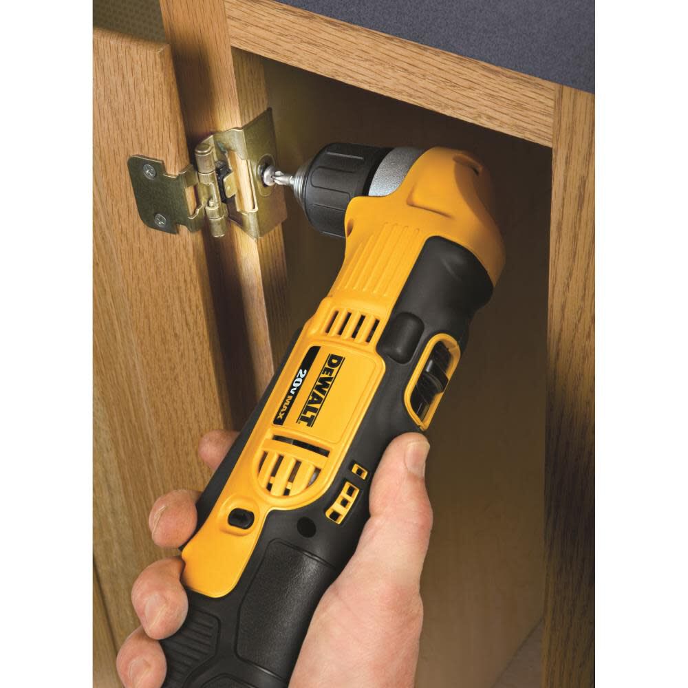 DeWalt DCD740C1 20V MAX 3/8IN RIGHT ANGLE DRILL / DRIVER