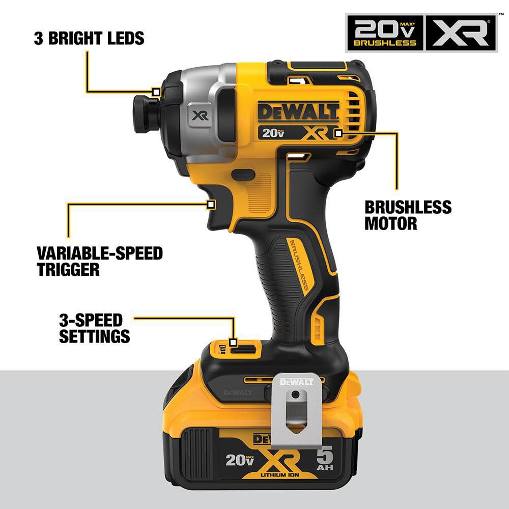 DeWalt DCK202P1 20V MAX XR 2-KIT (SANDER/OSCILLATING)