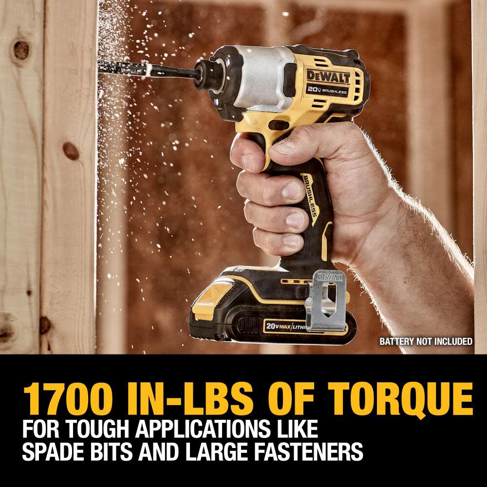 DeWalt DCF840B 20V MAX IMPACT DRIVER BARE