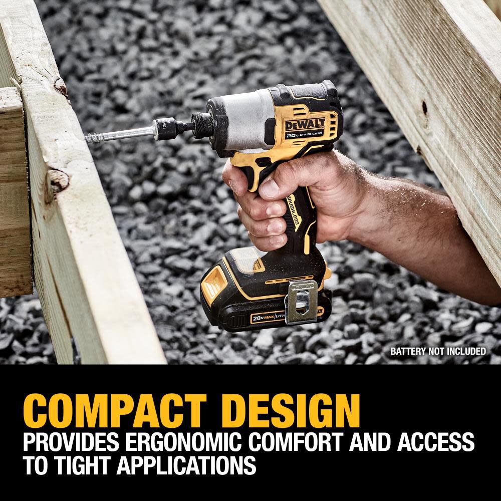DeWalt DCF840B 20V MAX IMPACT DRIVER BARE