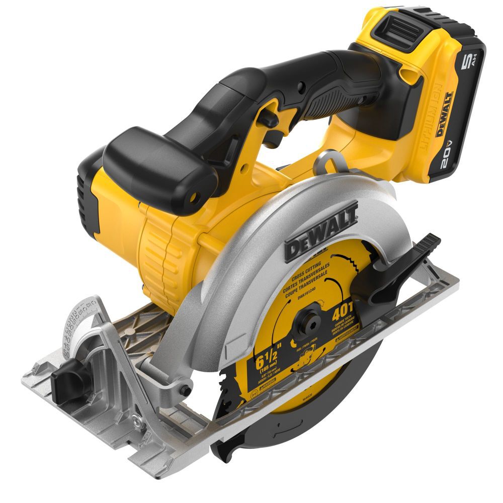 DeWalt DCS391P1 20V MAX 6-1/2IN CIRCULAR SAW KIT(5.0AH)