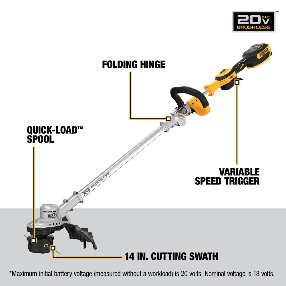 DeWalt DCST922P1 5AH DW 20V GEN. 2 BRUSHLESS ST KIT