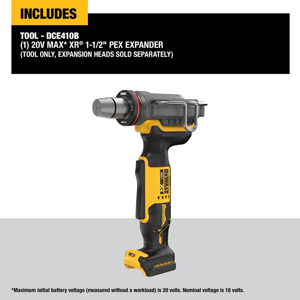 DeWalt DCE410B 20V MAX 1-1/2IN. PEX EXPANDER (BARE)