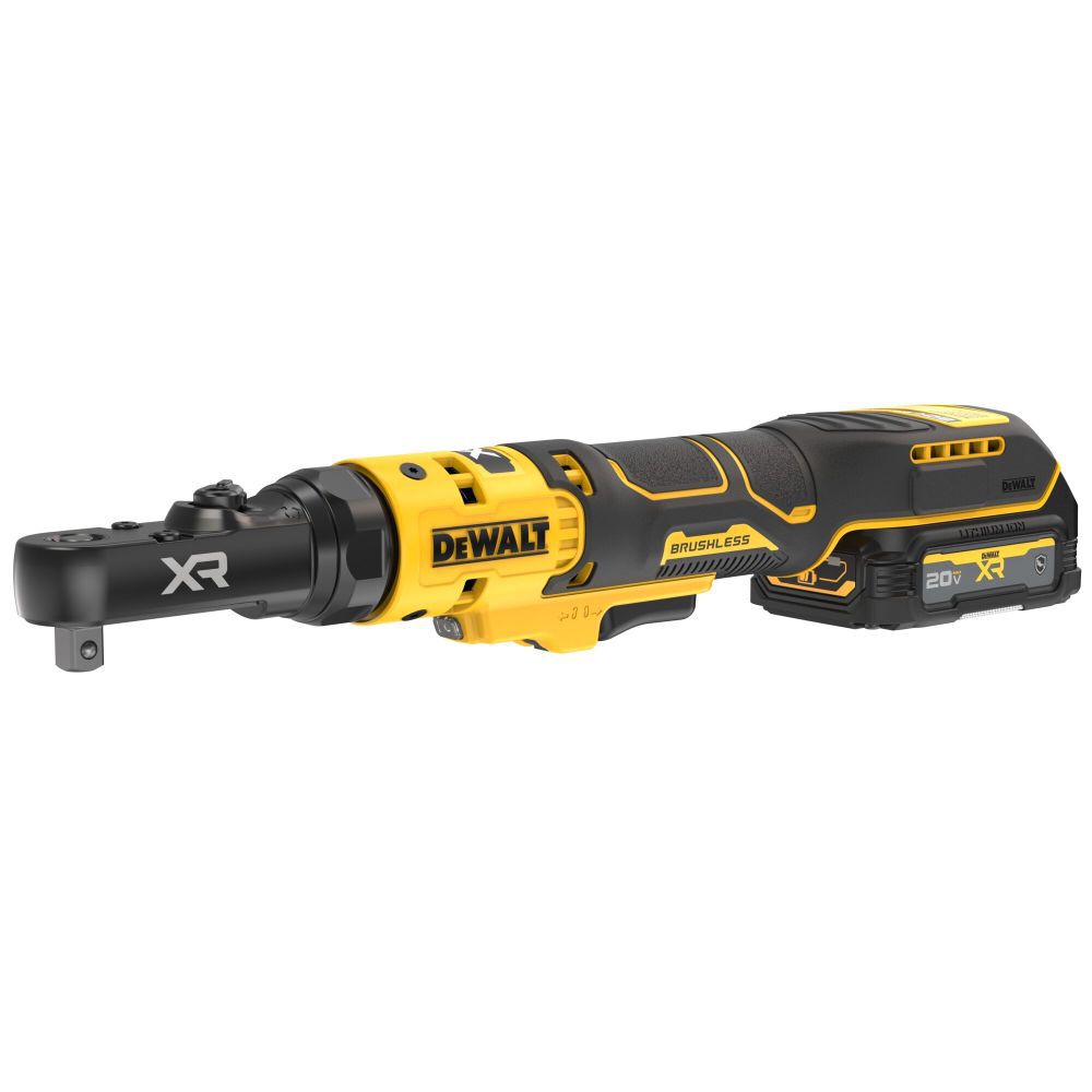 DeWalt DCF520GE1 20V MAX* XR?Brushless 1/4 in. & 3/8 in. Sealed Head Ratchet Kit