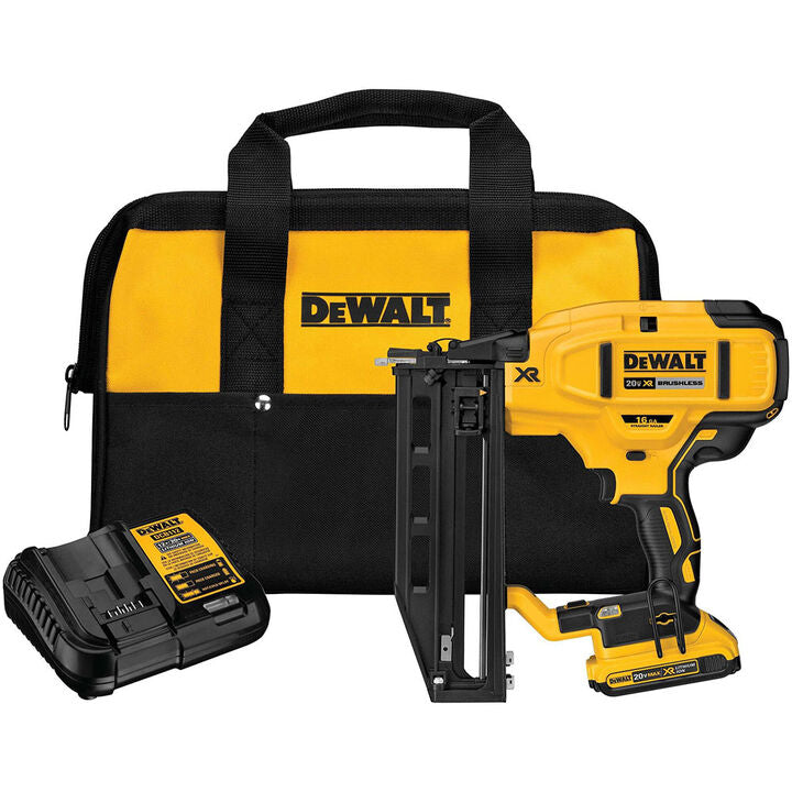 DeWalt DCN662D1 20V MAX 16GA ST FINISH NAILER KIT