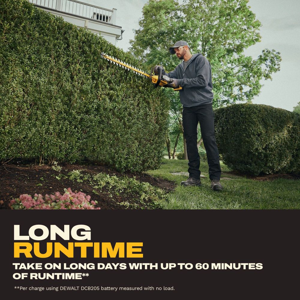 DeWalt DCHT826P1 DW XR HEDGE TRIMMER 24 KITTED W/ 5AH