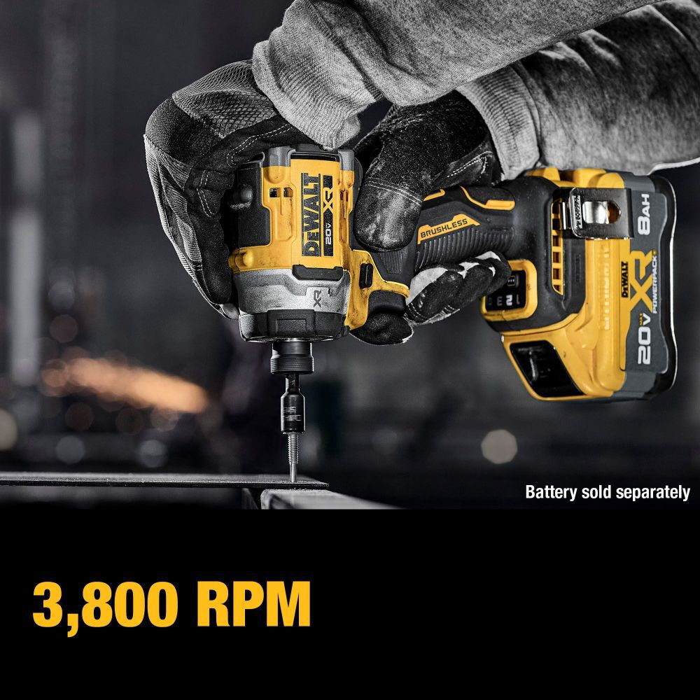 DeWalt 20V MAX XR 3-SPD HIGH TORQUE IMPACT DR DCF860B